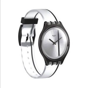 Swatch Skinthrough SVUB102 Black Swiss Watch